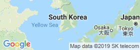 Gyeongsangnam Do map